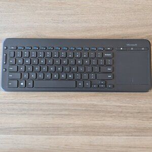 Microsoft All-in-One wireless Keyboard  w / track pad & receiver